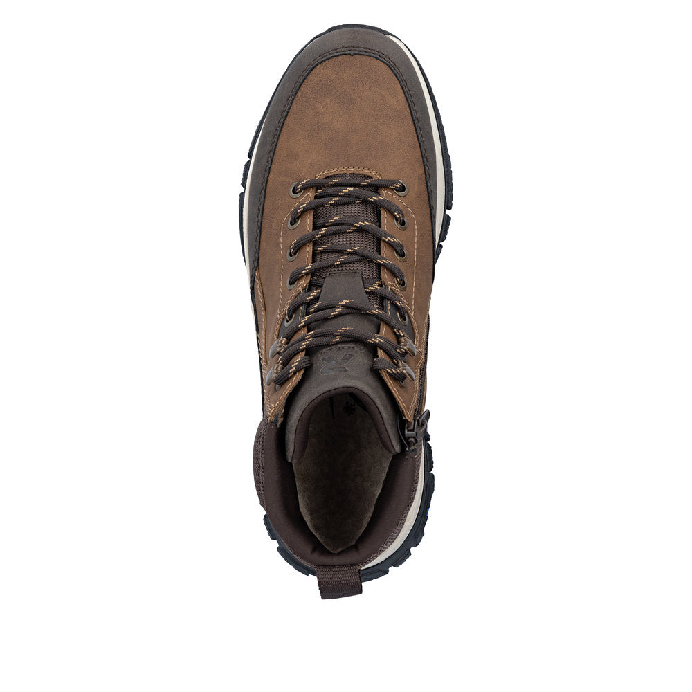 Rieker Stan B9501-24 Wide Brown Boots