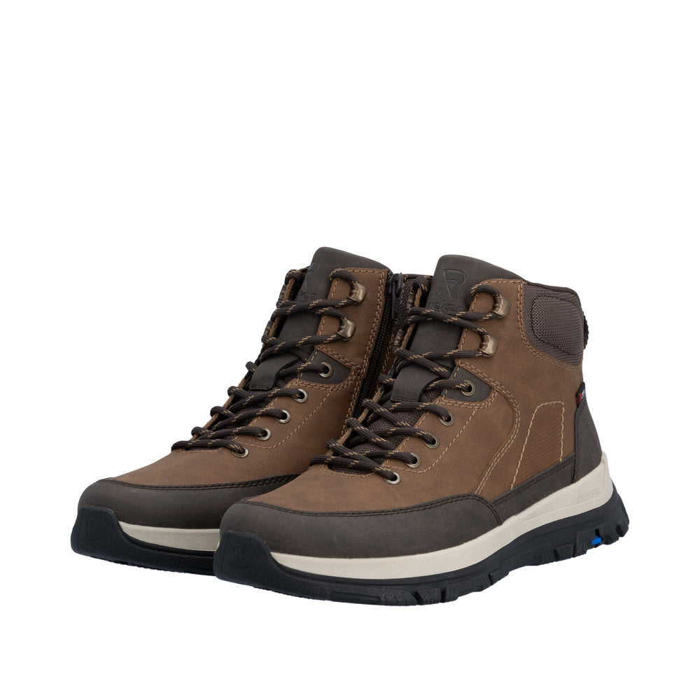 Rieker Stan B9501-24 Wide Brown Boots