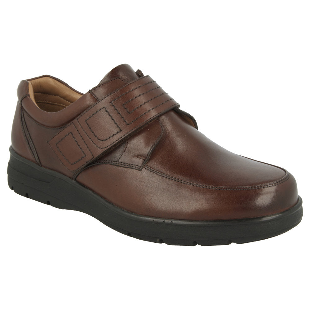 DB Shoes Bahamas Brown Smooth Leather Shoes EV