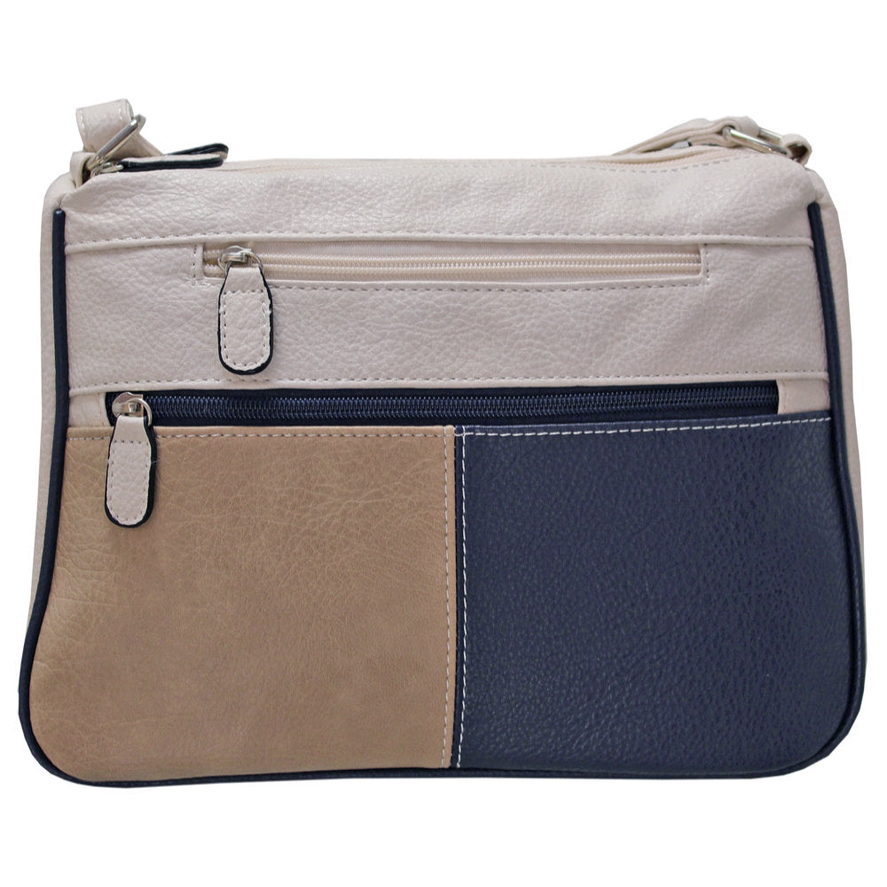 Envy Cathy Navy/Taupe Bag