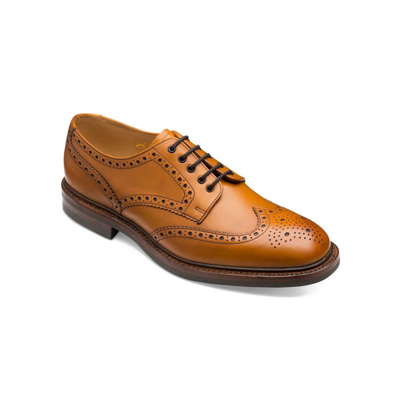 Loake Chester Tan (Leather sole) Leather Shoes – Wagstaff Shoes