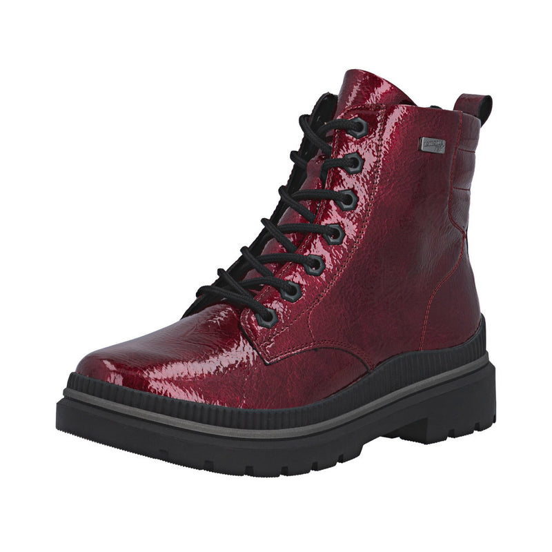 Remonte D0C82-33 Red Patent Boots