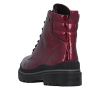 Remonte D0C82-33 Red Patent Boots