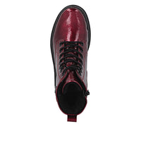 Remonte D0C82-33 Red Patent Boots