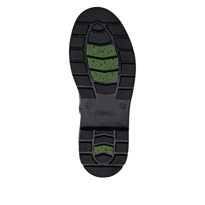 Remonte D0C82-33 Red Patent Boots