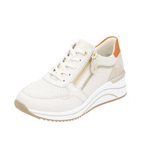 Rieker Eleni D0T10-80 White Wide Shoes
