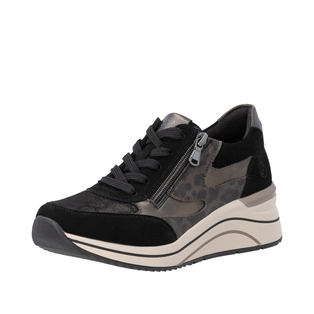 Remonte D0T23-03 Eleni Black Wide Shoes
