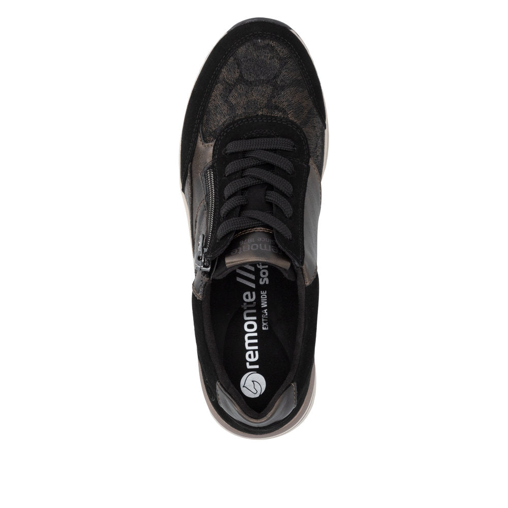 Remonte D0T23-03 Eleni Black Wide Shoes