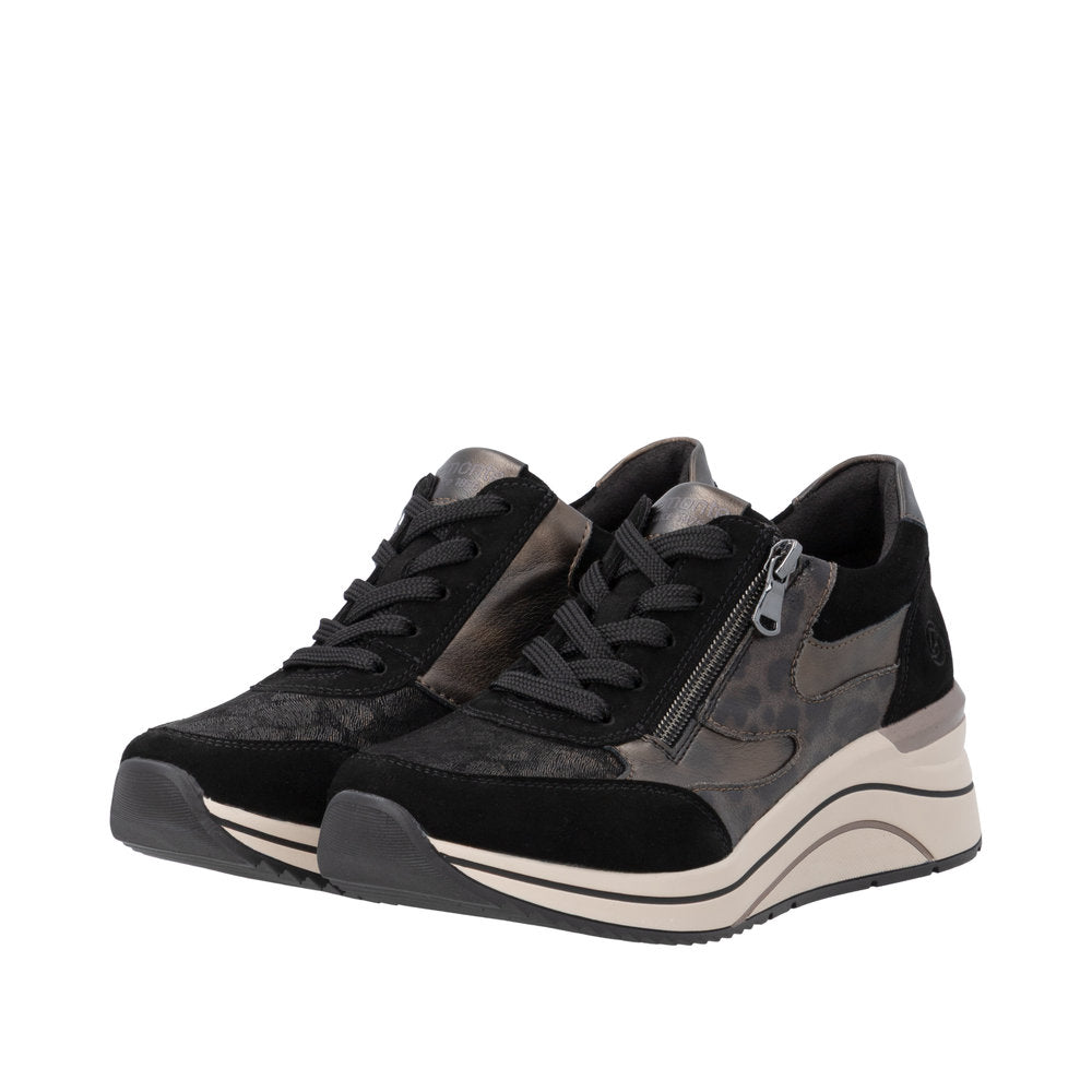 Remonte D0T23-03 Eleni Black Wide Shoes