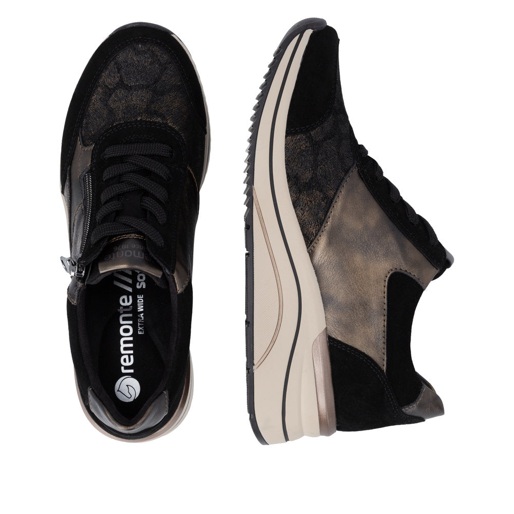 Remonte D0T23-03 Eleni Black Wide Shoes