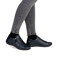 Remonte D1E03-14 Womens Blue Shoes