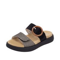 Remonte D2N51-03 Black Combination Sandals
