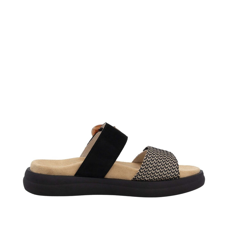 Remonte D2N51-03 Black Combination Sandals