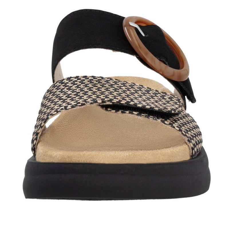 Remonte D2N51-03 Black Combination Sandals