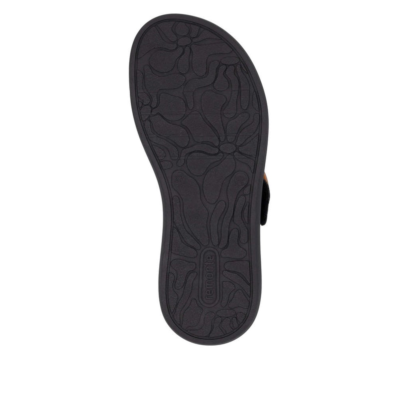 Remonte D2N51-03 Black Combination Sandals