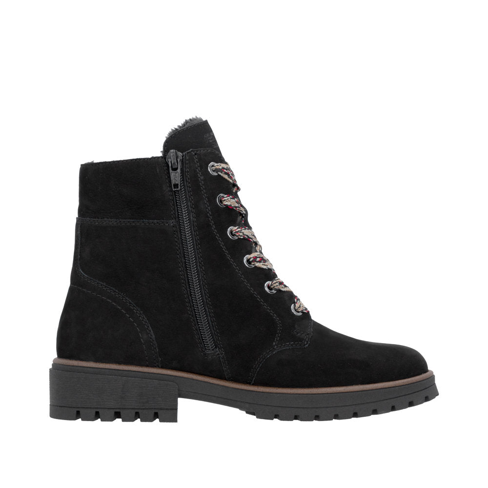 Remonte D3W70-02 Claire Black Wide Boots