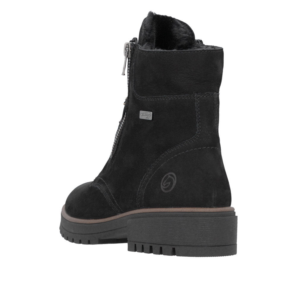 Remonte D3W70-02 Claire Black Wide Boots