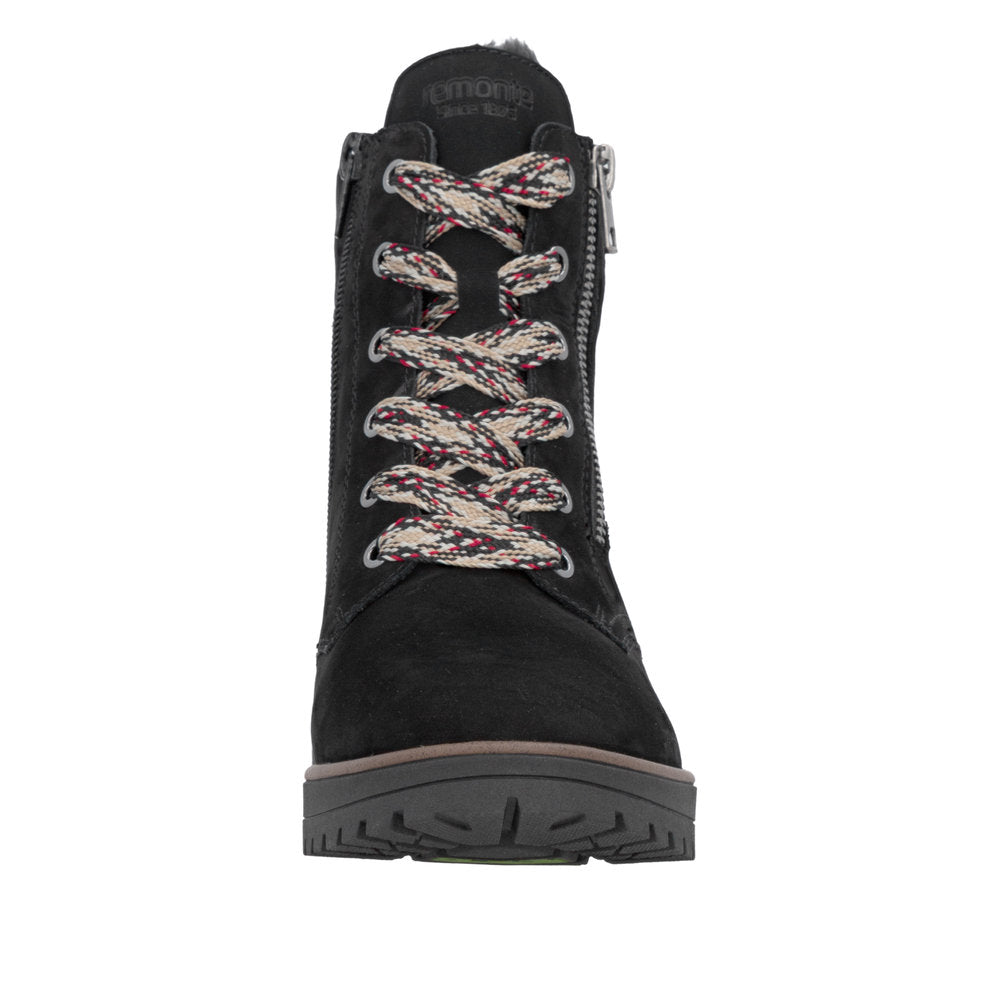 Remonte D3W70-02 Claire Black Wide Boots