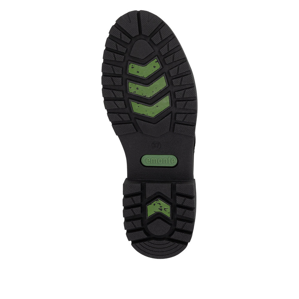Remonte D3W70-02 Claire Black Wide Boots