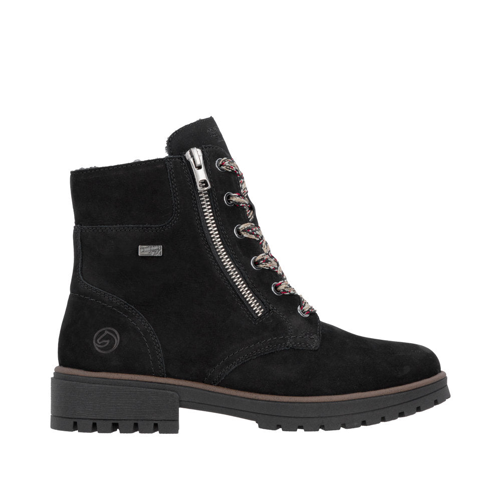 Remonte D3W70-02 Claire Black Wide Boots