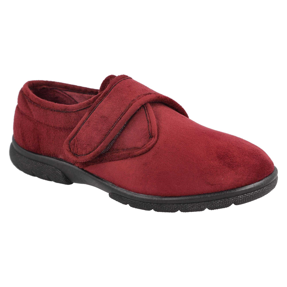 DB Shoes Daniel Burgundy Slippers 2V
