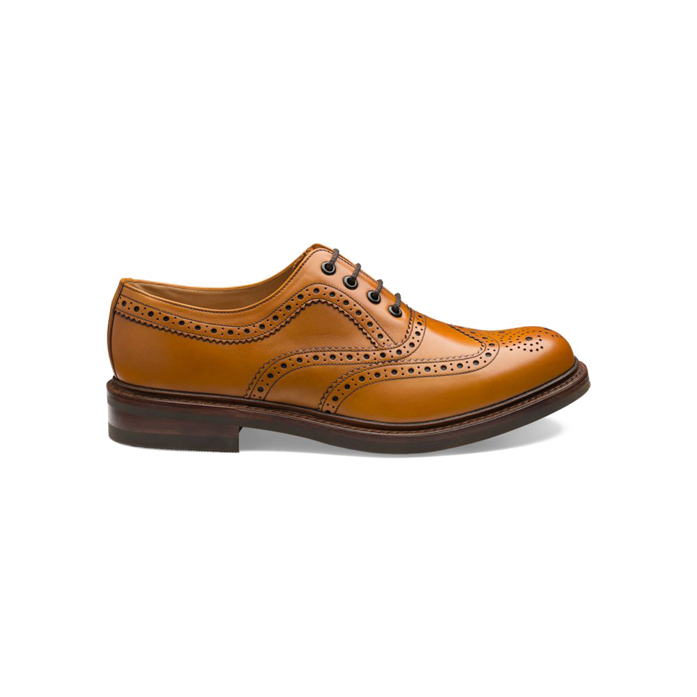 Loake Edward Tan Leather Shoes