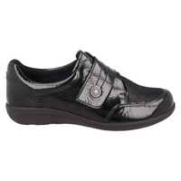 DB Shoes Ember Black Patent Shoes 2V