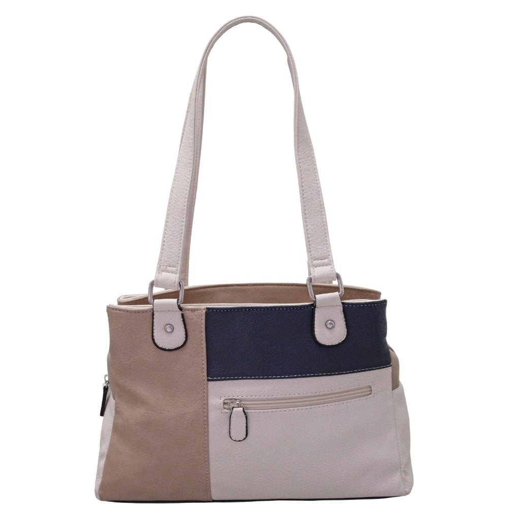 Envy Evie Navy/Taupe Bag