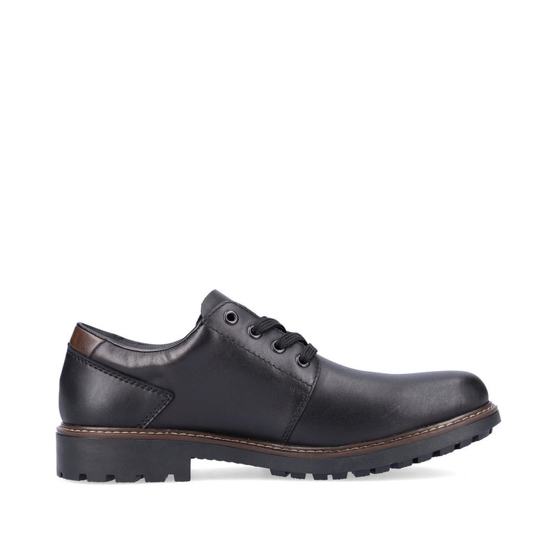 Rieker F4611-00 Mens Black Shoes