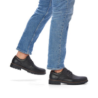 Rieker F4611-00 Mens Black Shoes