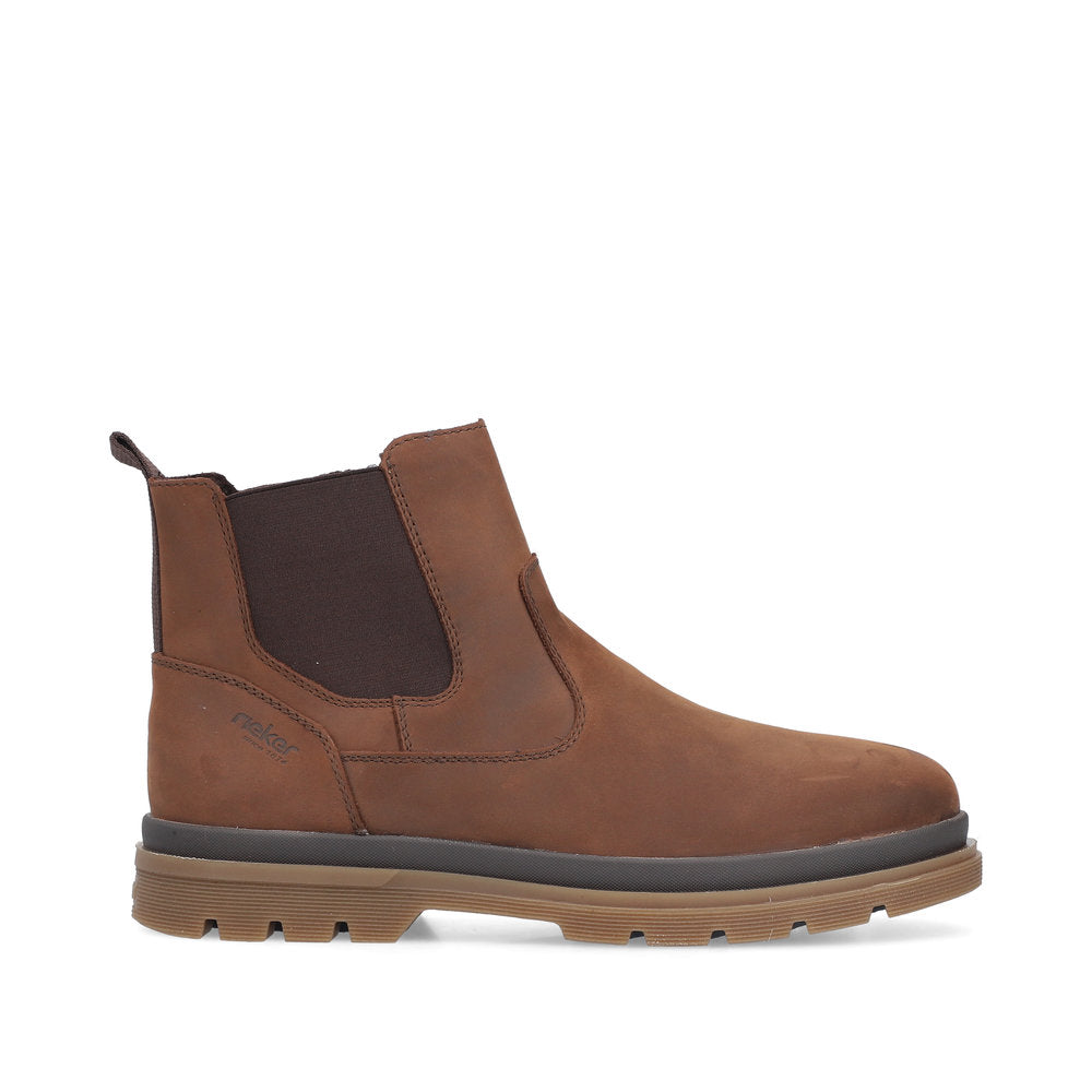 Rieker F7051-23 Mens Brown Wide Boots