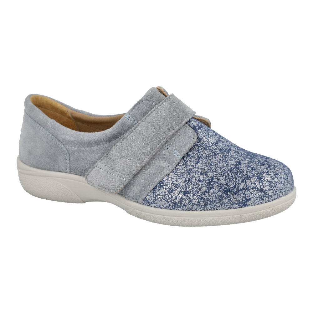 DB Shoes Firecrest Blue Suede / Stretch Shoes 6V