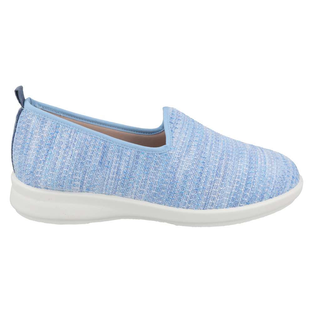 DB Shoes Greta Blue Canvas Shoes 2V