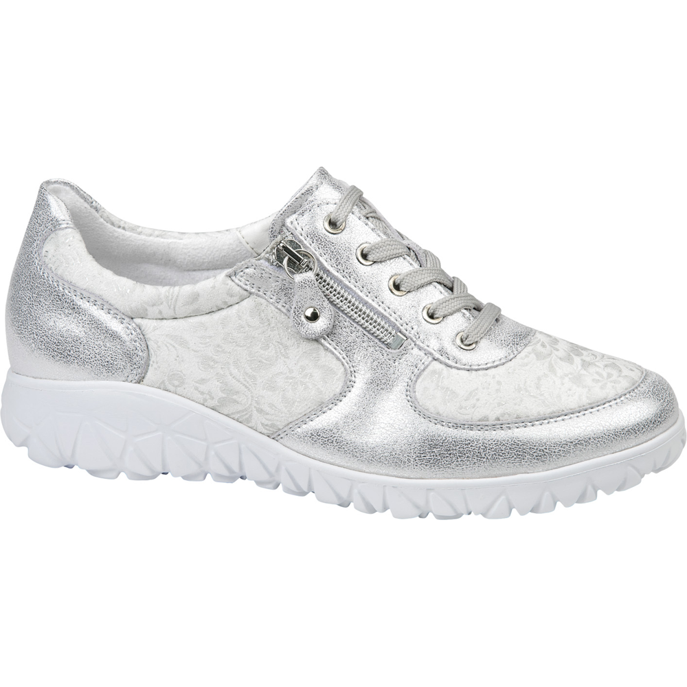 Waldlaufer H89001-213989 Silber Weiss Shoes