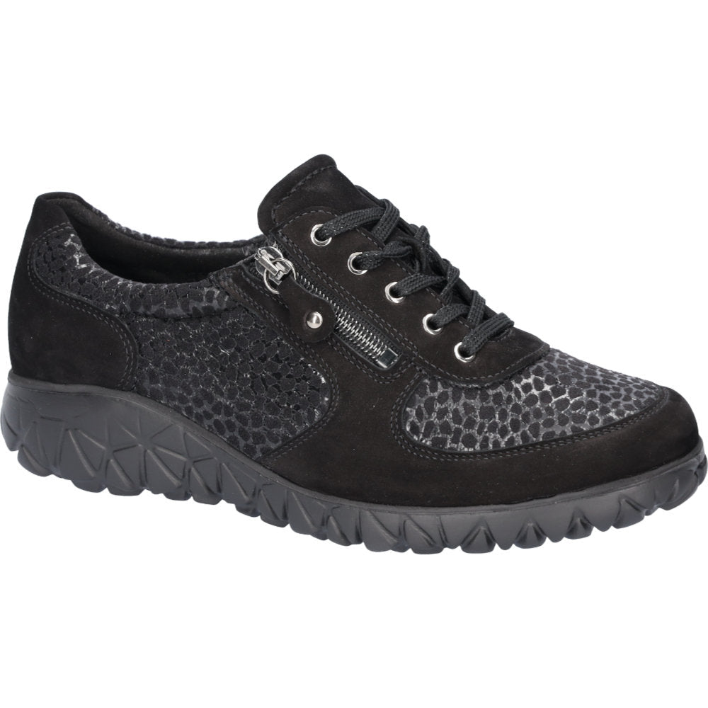 Waldlaufer H89001-219-001 Schwarz Shoes