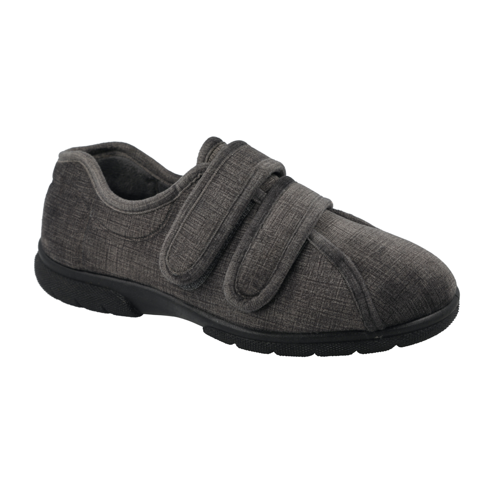 DB Shoes Hamilton 81007G Grey Slippers 2V