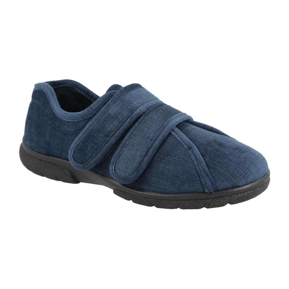 DB Shoes Hamilton 84007N Navy Slippers 6V