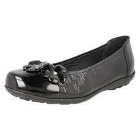 DB Shoes Imani Black Patent Shoes 2V