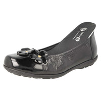 DB Shoes Imani Black Patent Shoes 2V
