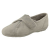 DB Shoes Ivy Grey Velour Slippers 2V