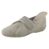 DB Shoes Ivy Grey Velour Slippers 2V