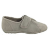 DB Shoes Ivy Grey Velour Slippers 2V