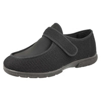 DB Shoes Jamie Black Stretch Textile Shoes 6V