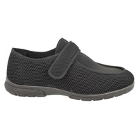 DB Shoes Jamie Black Stretch Textile Shoes 6V