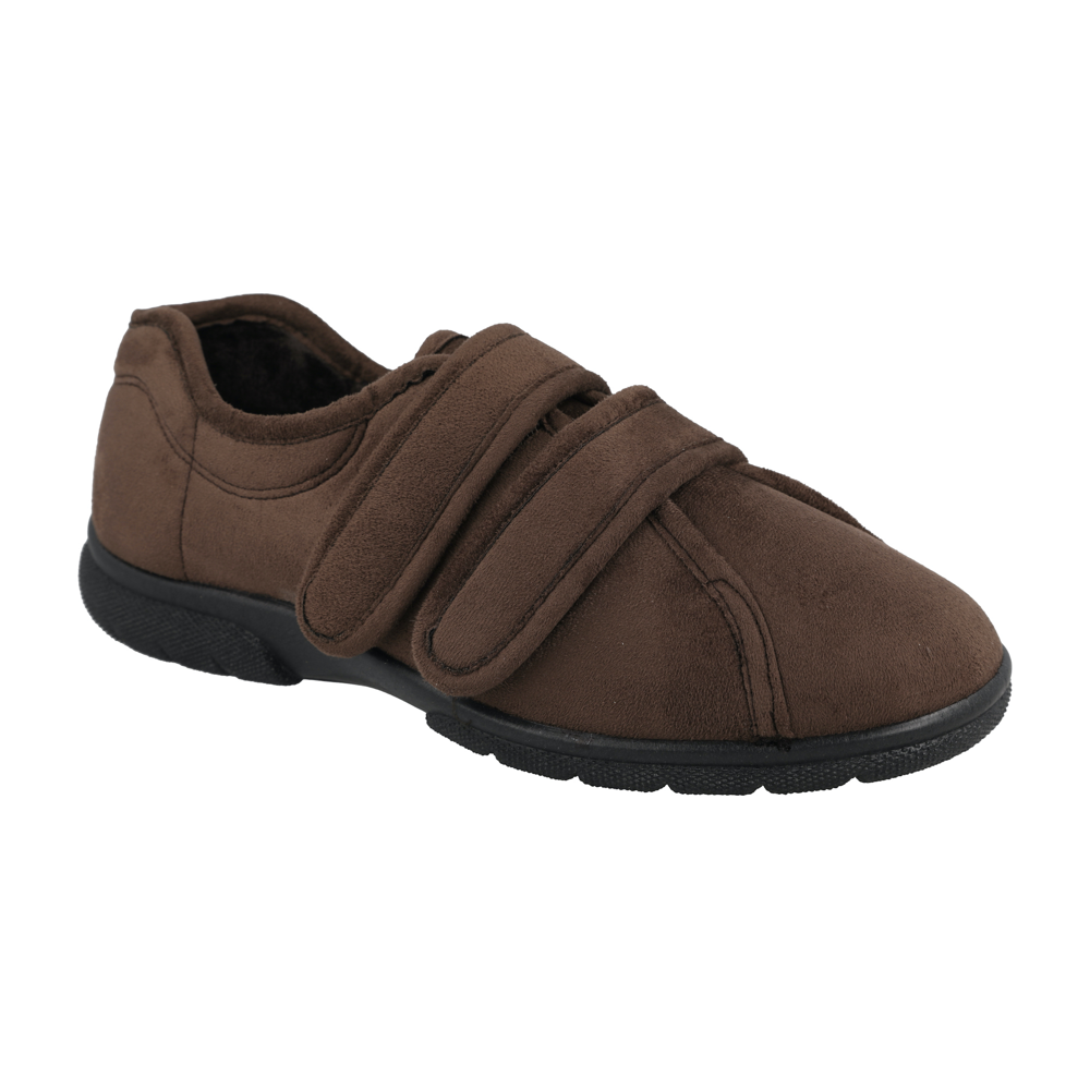 DB Shoes Joseph 81005B Brown Slippers 2V