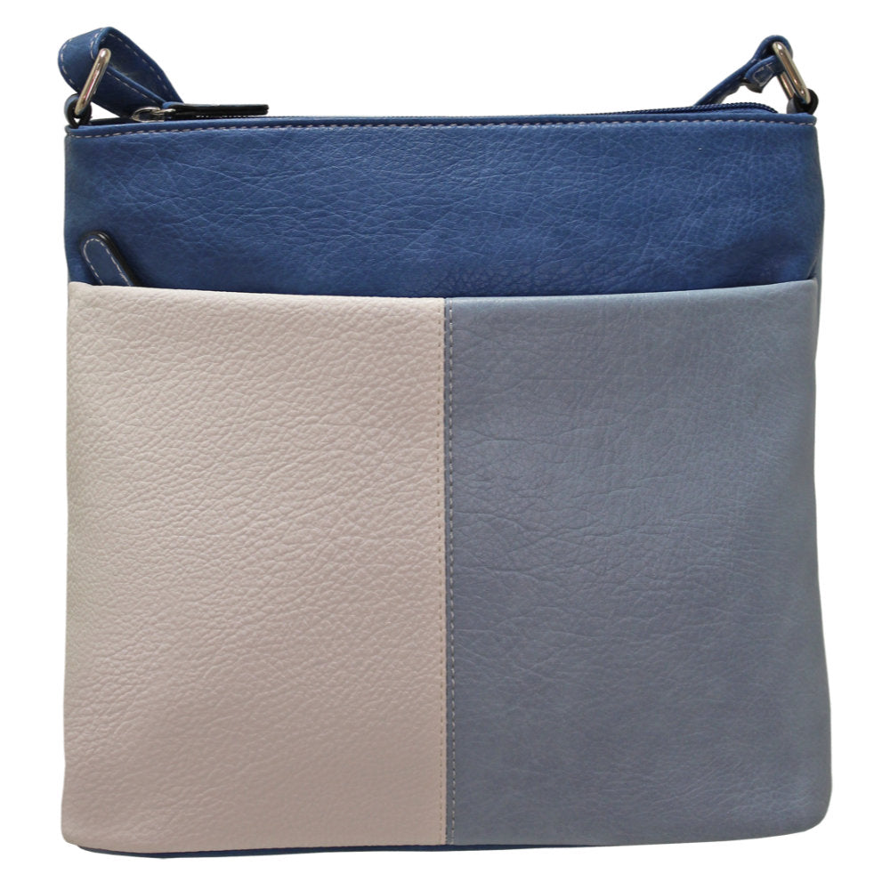 Envy Julie Denim/White Bag