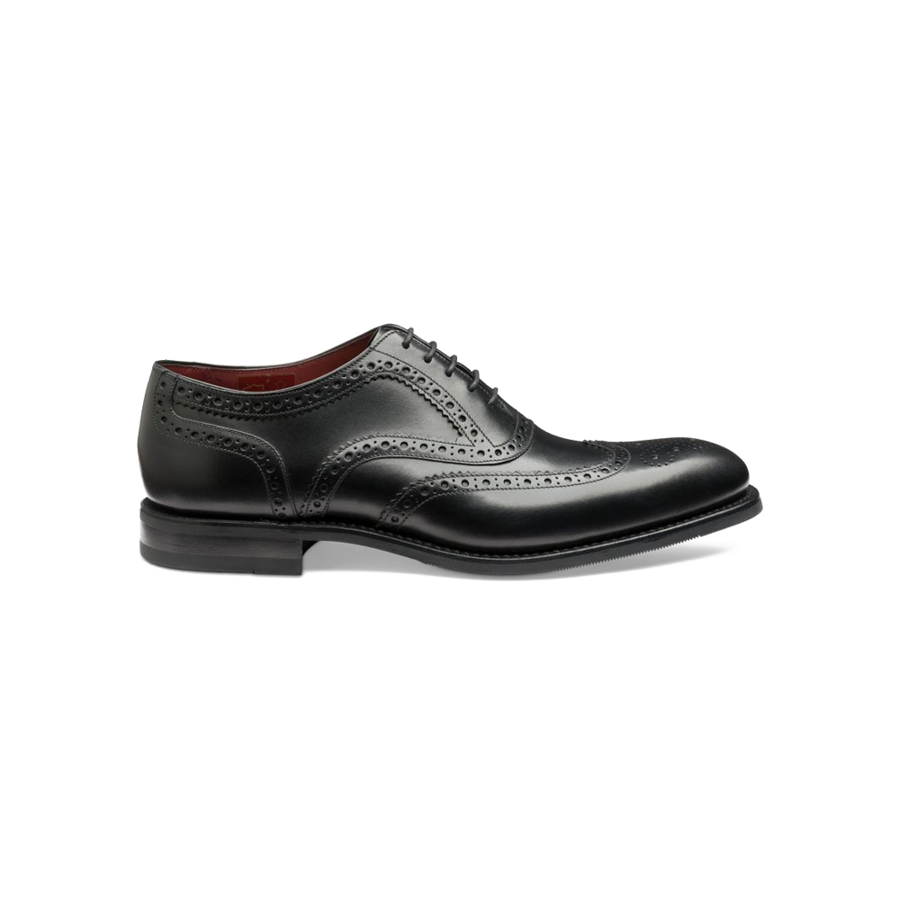 Loake Kerridge Black Leather Shoes