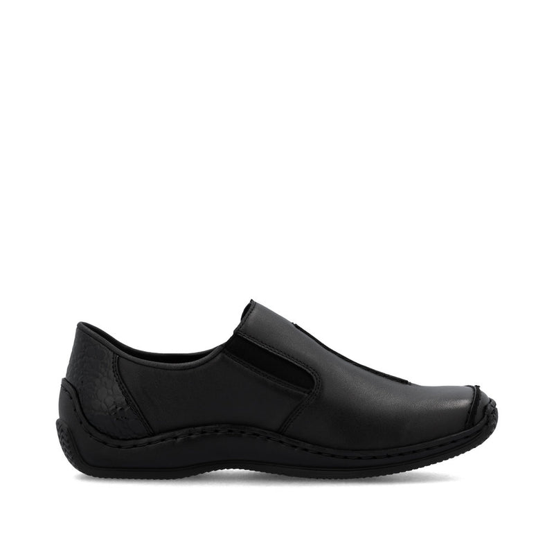 Rieker L1777-00 Womens Black Shoes