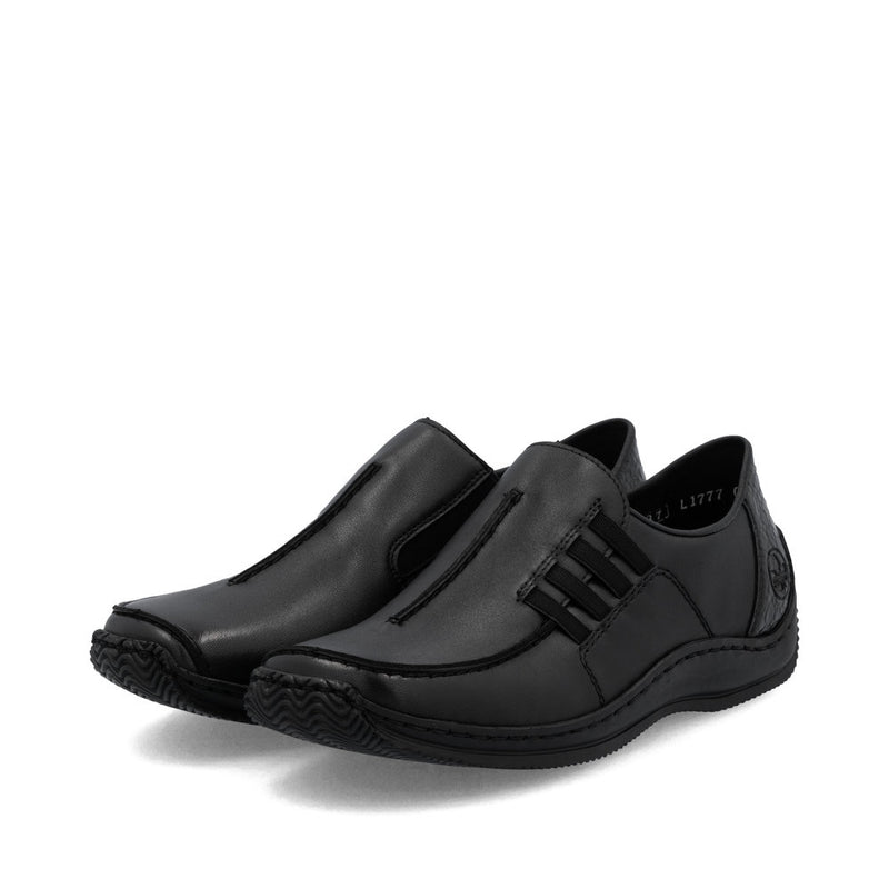Rieker L1777-00 Womens Black Shoes