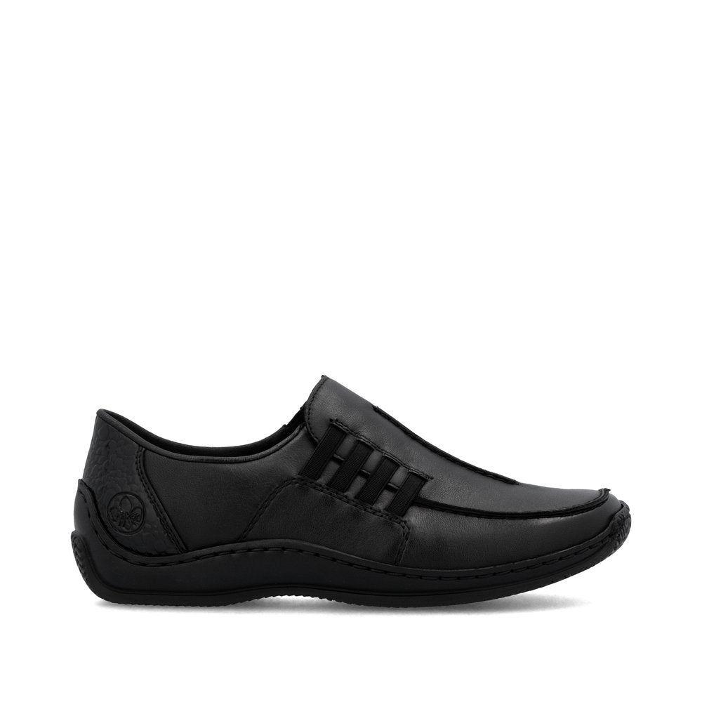 Rieker L1777-00 Womens Black Shoes